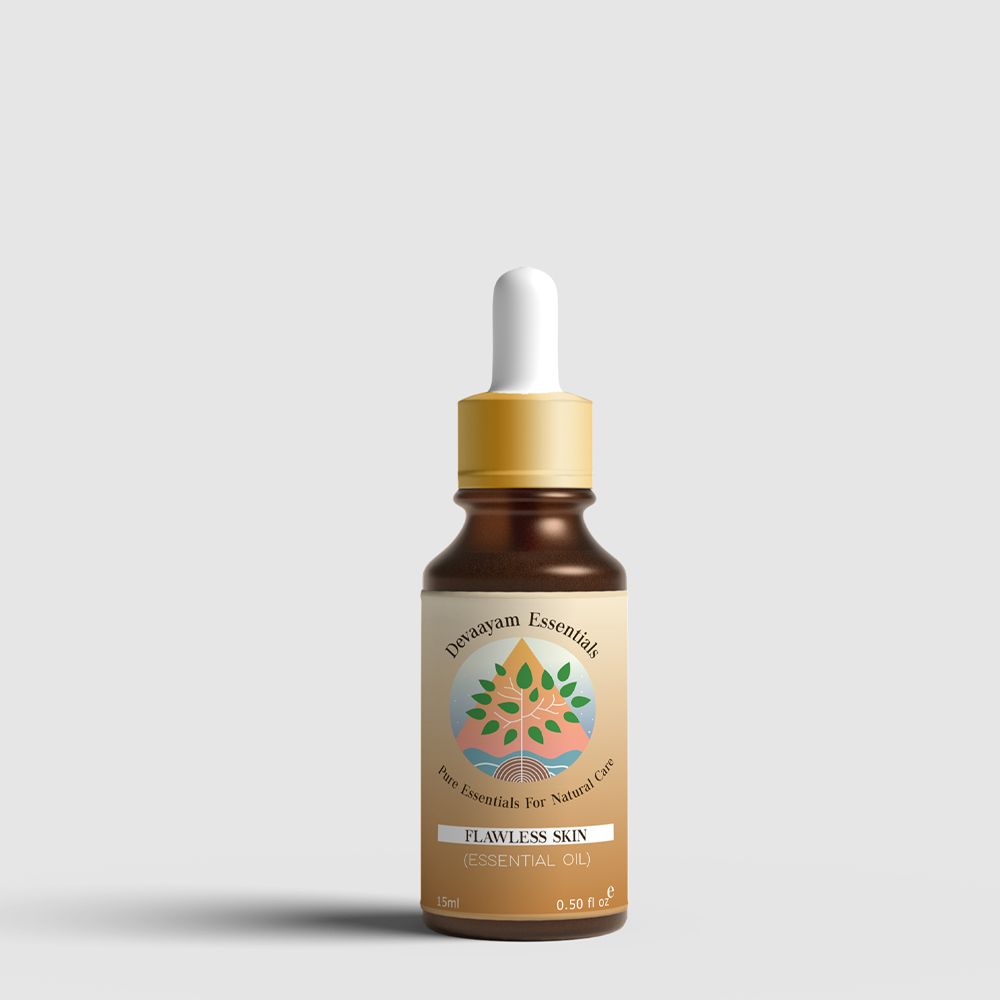 Flawless Skin Essential Oil Blend for Radiant skin by- Devaayam Essentials