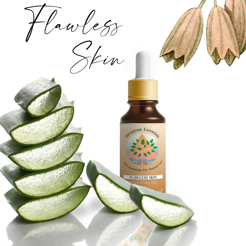Flawless Skin Essential Oil Blend for Radiant skin by- Devaayam Essentials