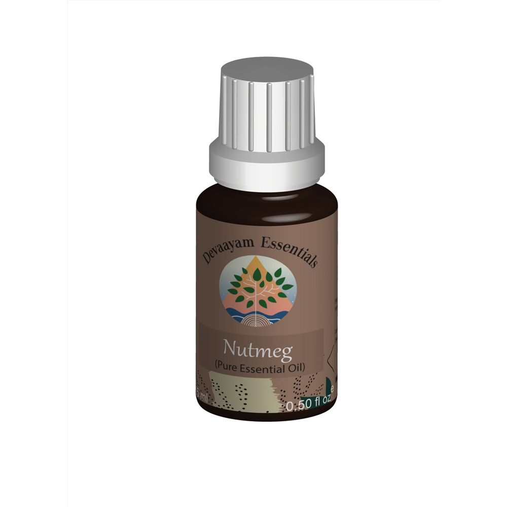 Filtered natural Nutmeg Essentials Oil By- Devaayam Essentials